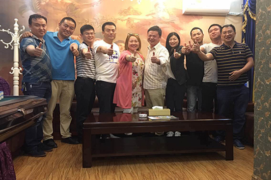 k1十年体育品牌深入贵州普定投资考察